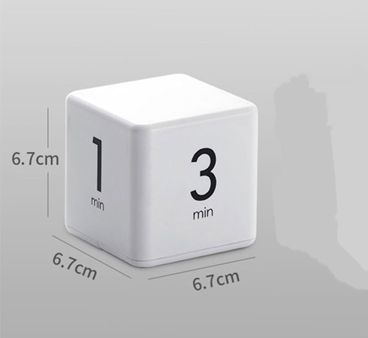 Minuteur Cube Gestion du Temps - 4 Durées Prédéfinies