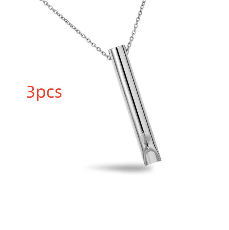 Collier Décompression Sifflet - Respiration Apaisante