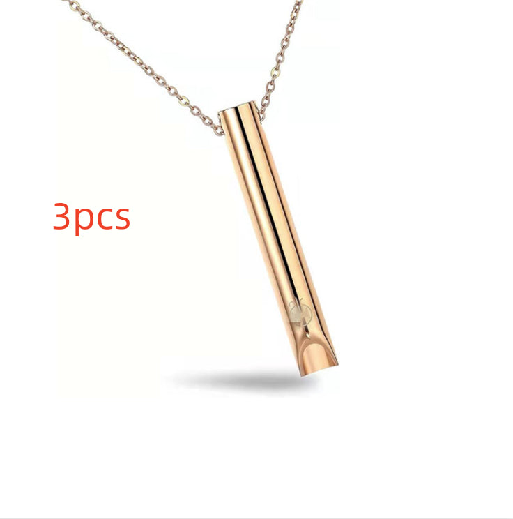 Collier Décompression Sifflet - Respiration Apaisante