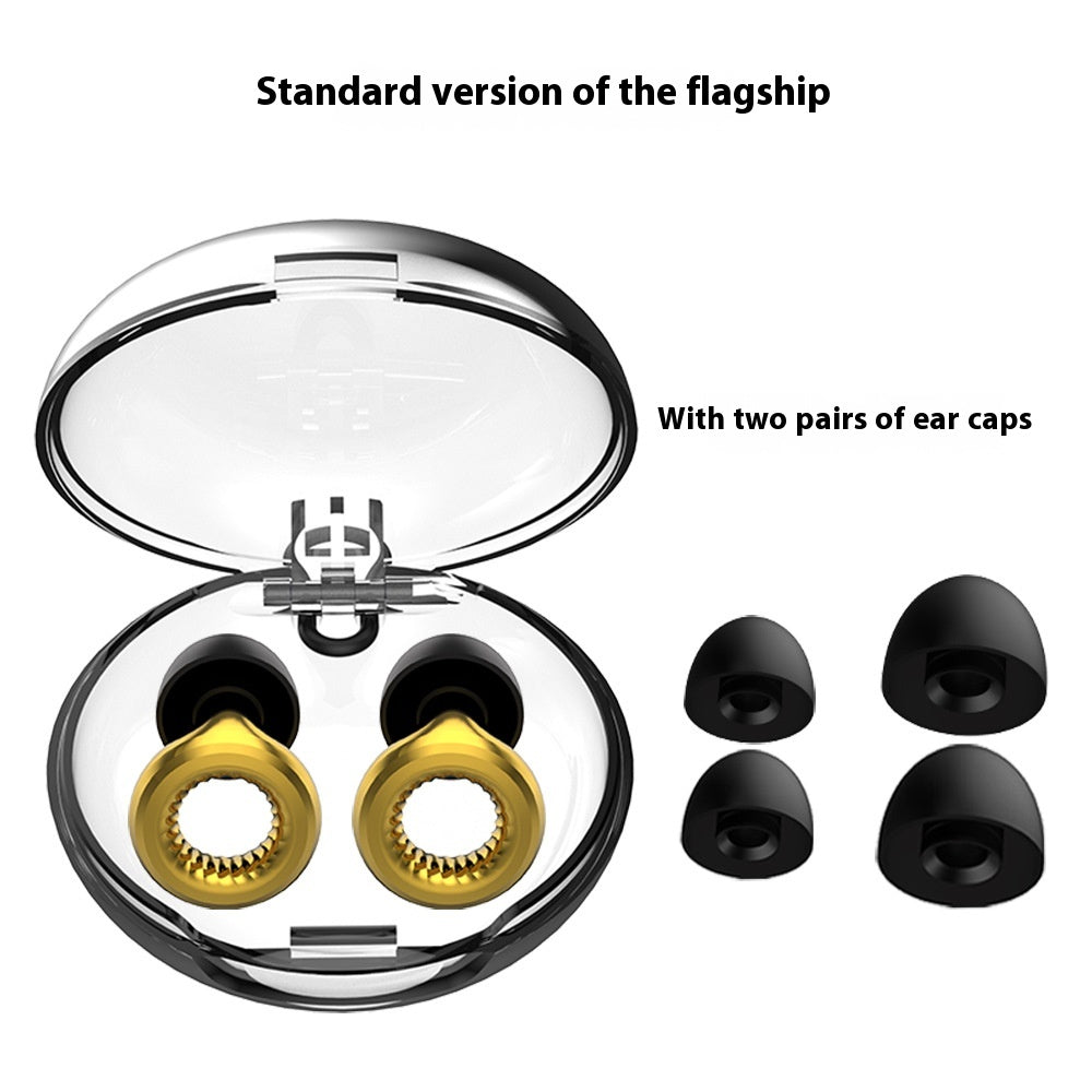 Bouchons d'Oreilles Plastique Anti-Bruit - Set Complet