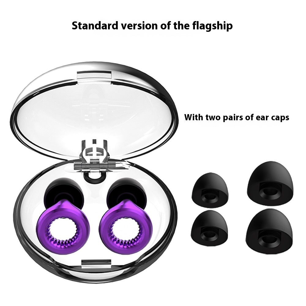 Bouchons d'Oreilles Plastique Anti-Bruit - Set Complet