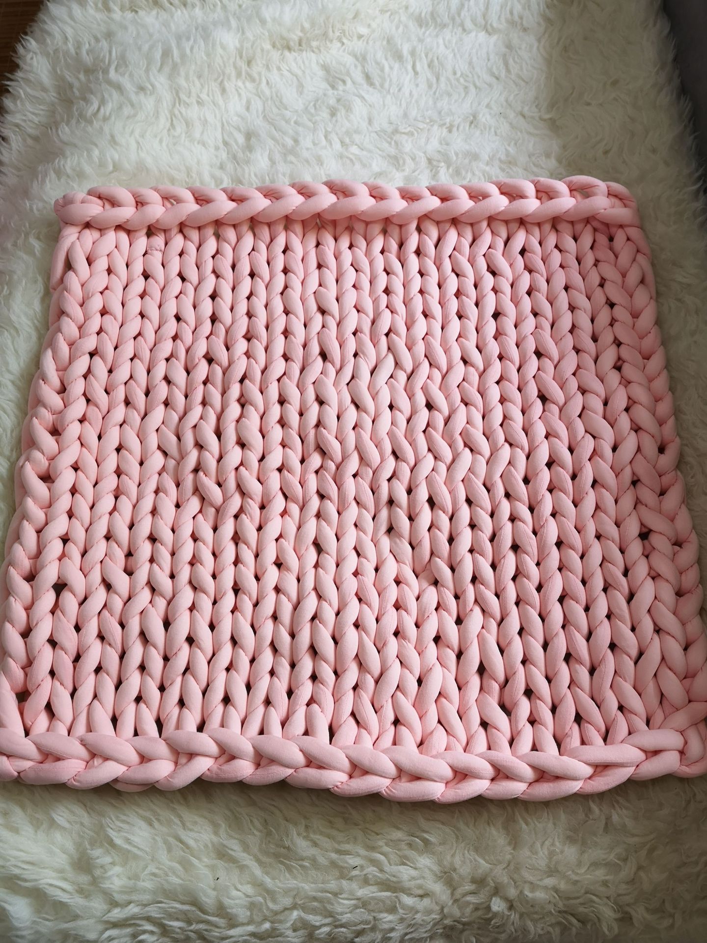 Couverture Lestée Chenille Tissée Main - Apaisement Profond