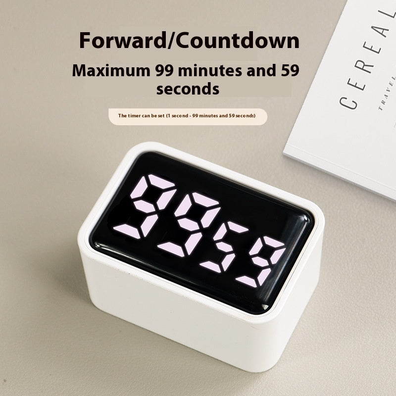 Minuteur LED Mini Rechargeable - Compact Coloré