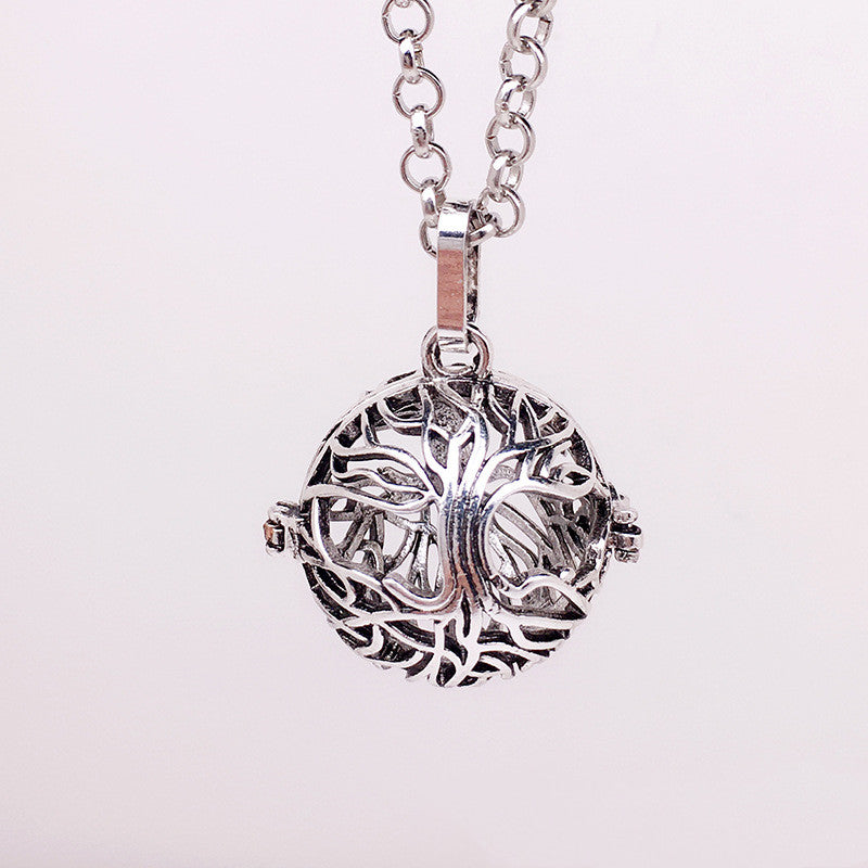 Collier Diffuseur Huiles Essentielles - Médaillon Photo