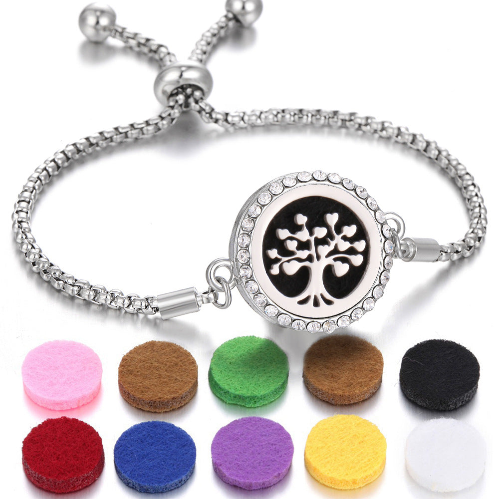 Bracelet Aromathérapie Kaléidoscope - Diffuseur Huiles