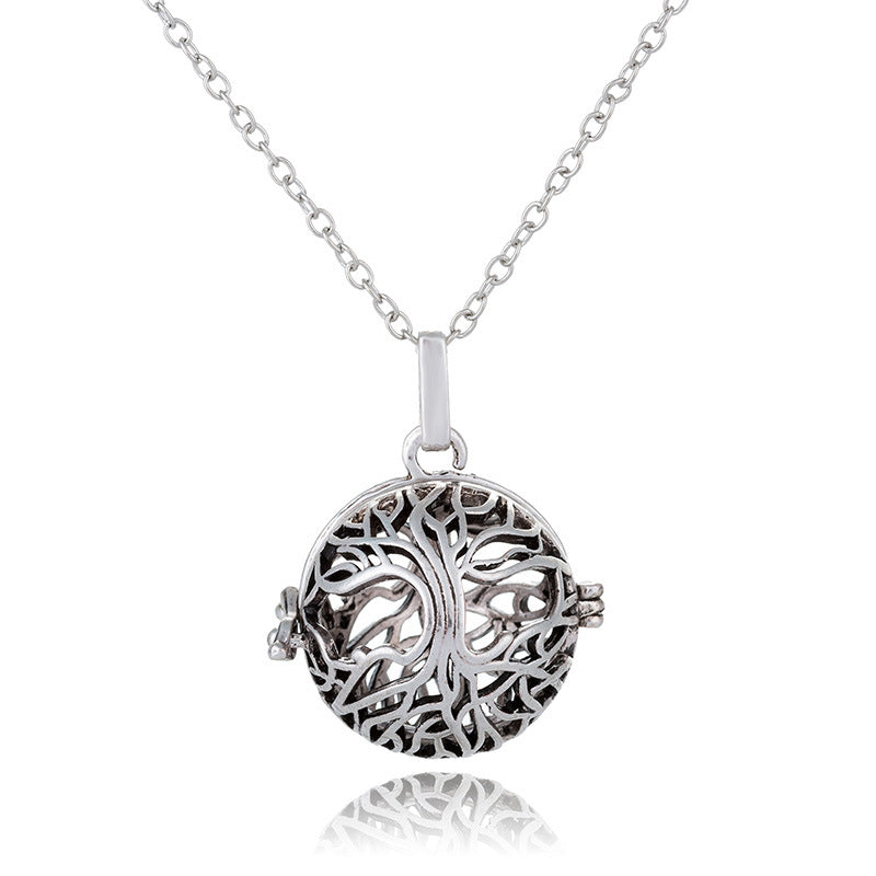 Collier Diffuseur Huiles Essentielles - Médaillon Photo