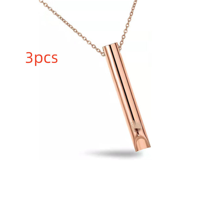 Collier Décompression Sifflet - Respiration Apaisante