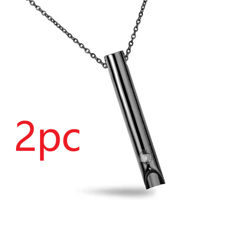 Collier Décompression Sifflet - Respiration Apaisante