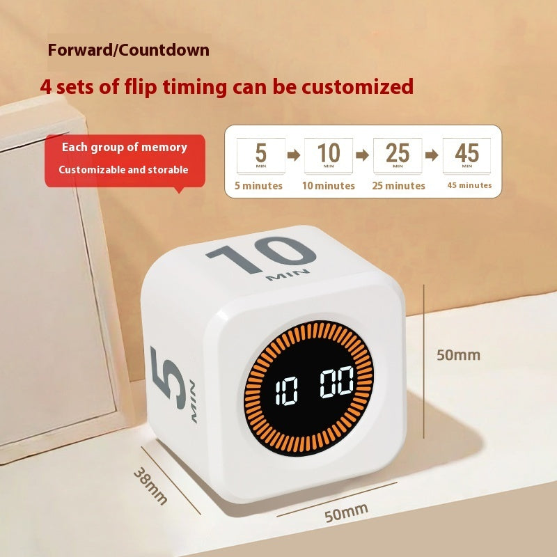 Minuteur Visuel Rechargeable - 4 Durées Personnalisables
