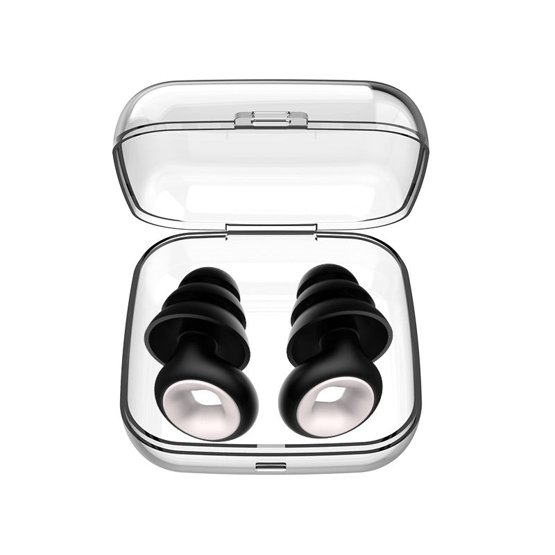 Bouchons d'Oreilles Plastique Anti-Bruit - Set Complet