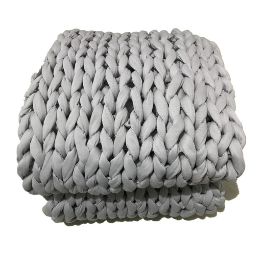 Couverture Lestée Chenille Tissée Main - Apaisement Profond