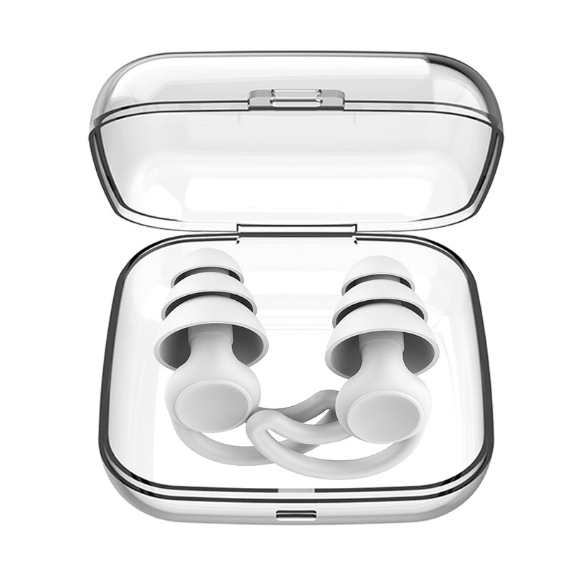 Bouchons d'Oreilles Plastique Anti-Bruit - Set Complet