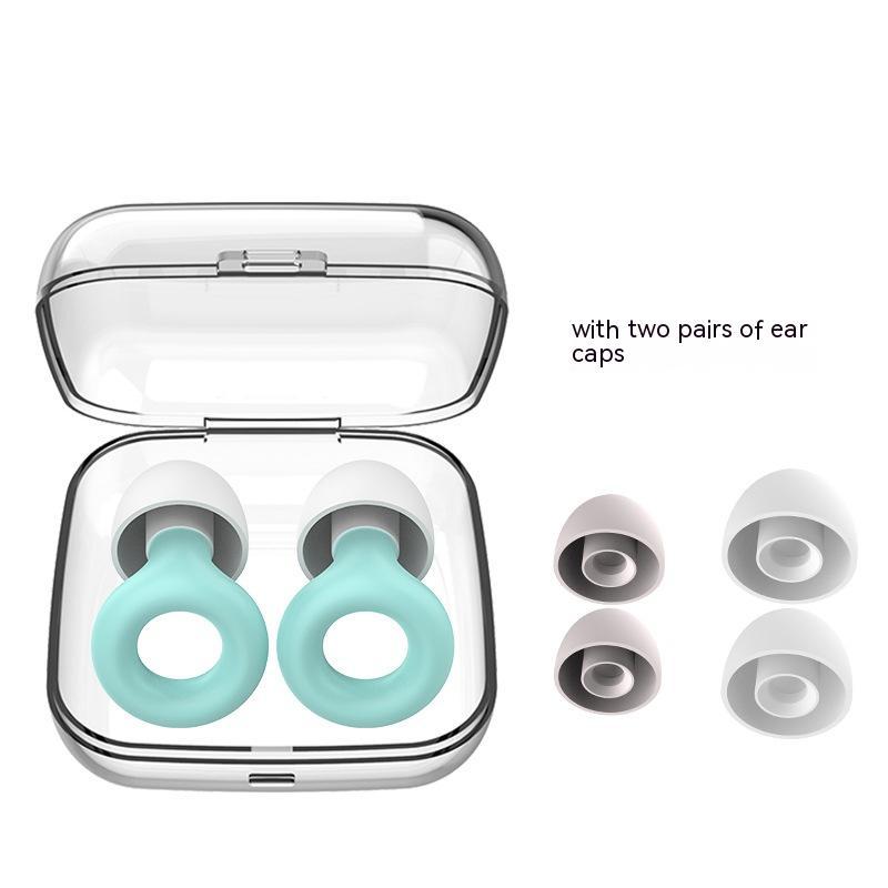 Bouchons d'Oreilles Plastique Anti-Bruit - Set Complet