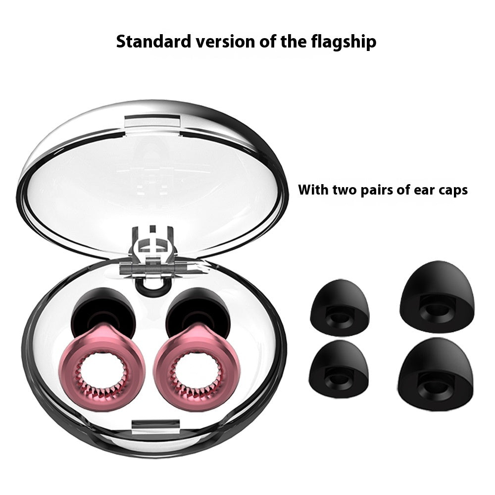 Bouchons d'Oreilles Plastique Anti-Bruit - Set Complet