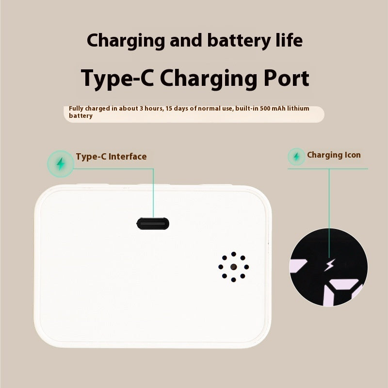 Minuteur LED Mini Rechargeable - Compact Coloré