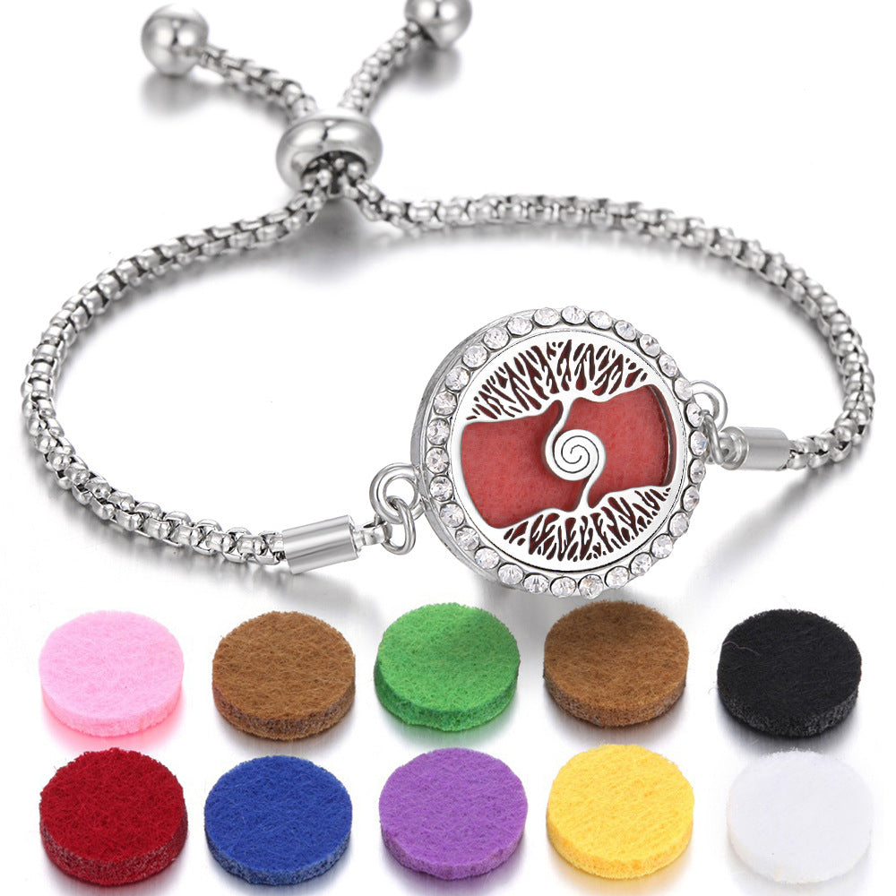 Bracelet Aromathérapie Kaléidoscope - Diffuseur Huiles