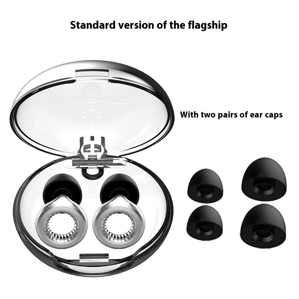 Bouchons d'Oreilles Plastique Anti-Bruit - Set Complet