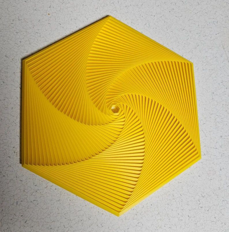 Fidget Hexagonal 3D - Jouet Anti-Stress Sensoriel