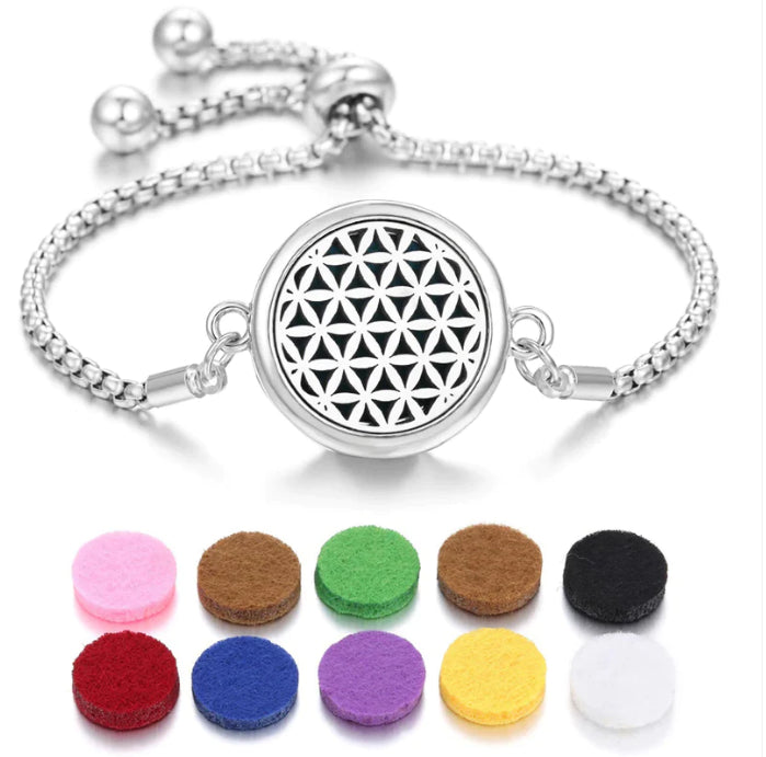 Bracelet Aromathérapie Kaléidoscope - Diffuseur Huiles