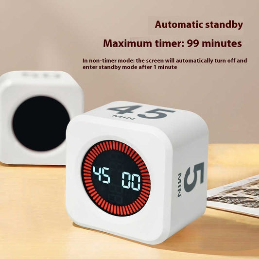 Minuteur Visuel Rechargeable - 4 Durées Personnalisables